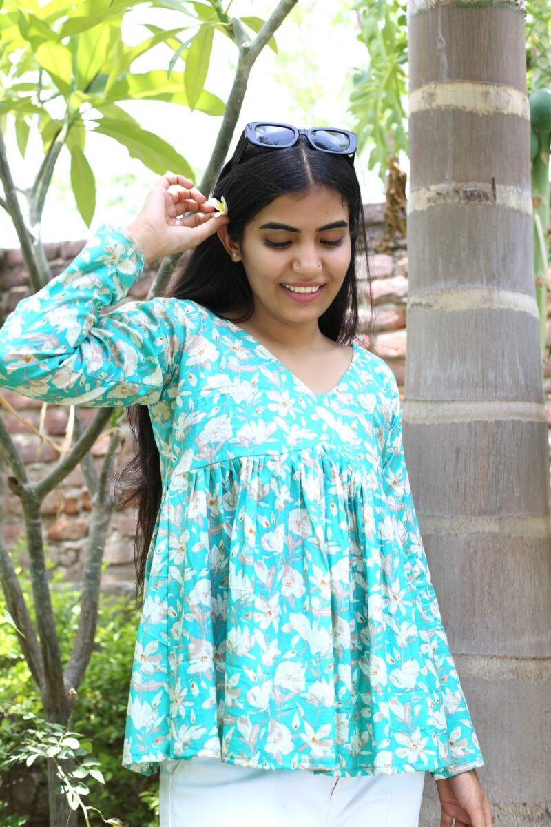 Alia Pattern Short Kurti - Image 2