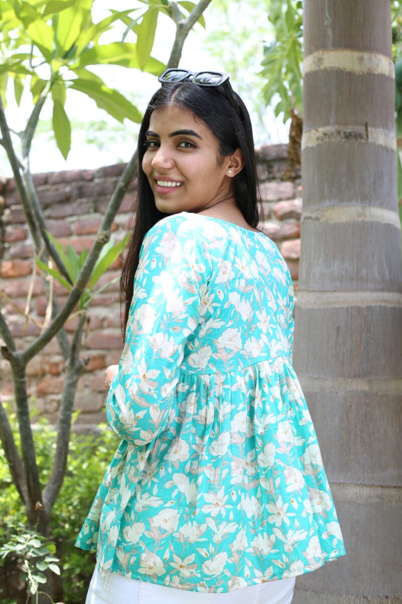 Alia Pattern Short Kurti - Image 3