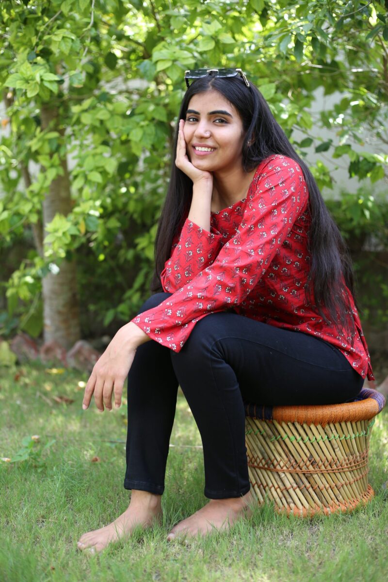 Square Neck Straight Short Kurti - Image 3