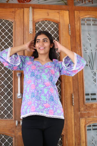 Floral Straight Kurti
